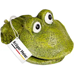 Декорація весела жаба Kruger Meier Froggy Bubble 11x8x5 см (1185) - мініатюра 5