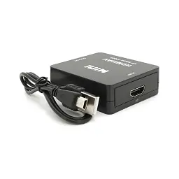Перехідник HDMI F to 3xRCA F AV 720P/1080P black Voltronic (YT-CM-HDMI/AV-B) - мініатюра 2