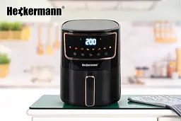 Аерогриль аерофритюрниця Heckermann 1800 Вт 4,7 л - мініатюра 7