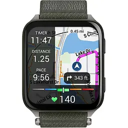 Смарт-годинник Garmin Venu X1 Moss with Titanium Caseback and Moss ComfortFit Nylon Band (010-02980-01) [138713] - мініатюра 6
