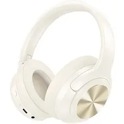 Навушники накладні Hoco W54, Bluetooth 5.4, ANC, 400 mAh, 30h milky white