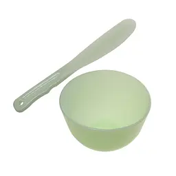 Мисочка для косметичних масок, ніжно-салатовий