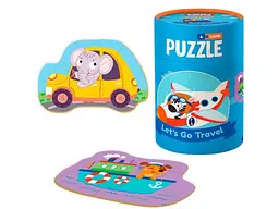 Пазл та гра Мандруємо!, Mon Puzzle, 10 ел.