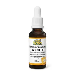 Вітамінний комплекс Vitamin K2+D3+A 50 mcg/1000 IU/500 IU - 30 ml