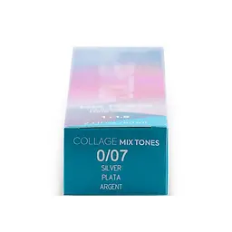 Коригувальна крем-фарба для волосся Lakme Collage Mix Tones відтінок 0/07 срібло 60 мл - мініатюра 6