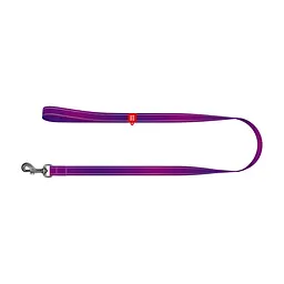 Повідець для собак WAUDOG Nylon Mono світловідбивний M 20 мм, 200 см, фіолетовий (46379) - мініатюра 2