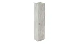 Пенал Анжело Ferrum-decor на 5 полиць із дверима 1900x400x380 ДСП Бетон 16 мм (FRD-104910) - мініатюра 2