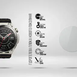 Плівка захисна Armorstandart Matte hydrogel Amazfit Balance Ultra 6 pcs (ARM93581) - мініатюра 2