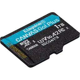 Карта пам'яті Kingston microSDXC Canvas Go! Plus 1TB Class 10 UHS-I U3 V30 A2 (SDCG4/1TBSP) [139174] - мініатюра 2