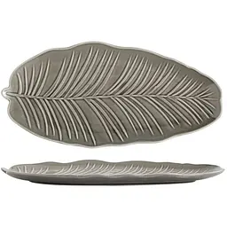 Блюдо Leaf Grey LIMITED EDITION kuh0016175 - мініатюра 2