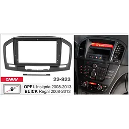 Перехідна рамка Opel Insignia, Buick Regal Carav 22-923 - мініатюра 3