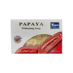 Мило косметичне Yoko Papaya вибілювальне з екстрактом папаї