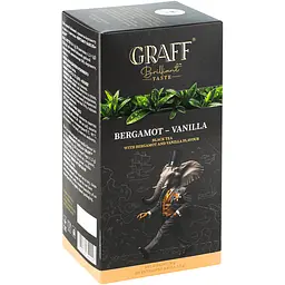 Чай чорний байховий Graff Bergamot-Vanilla 30 г (20 шт. х 1.5 г) - мініатюра 6