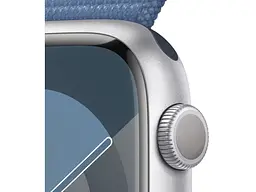 Смарт-годинник Apple Watch Series 9 GPS 41mm Silver Aluminum Case with Winter Blue Sport Loop (MR923) - мініатюра 3