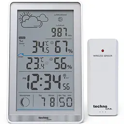 Метеостанція Technoline WS9218 Silver (WS9218) - мініатюра 7