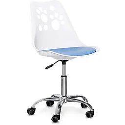 Дитяче крісло Evo-kids Indigo White / Blue (арт H-232 W/BL)