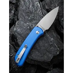 Ніж Civivi Qubit, Blue Aluminum, Satin (C22030E-3) - мініатюра 11