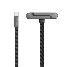Кабель USB-C - USB-C HAVIT CB6387 PD60W 3A 1.2м with Holder HAVIT (29367-000) - мініатюра 2