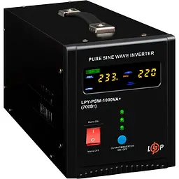 Джерело безперебійного живлення [ДБЖ] LogicPower LPY-PSW-1000VA+ 700Вт [22871] [107304] - мініатюра 2