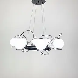 Люстра у формі кільця Hubble Bubble Line.F Діаметр 60см - мініатюра 7