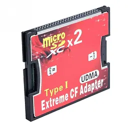 Адаптер-перехідник Primo microSD на Compact Flash CF Type I (TSR060) - мініатюра 2