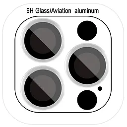 Захисне скло Epik Metal Classic на камеру (у упак.) для Apple iPhone 18 Pro (6.3") / 18 Pro Max (6.9") Срібний / Silver