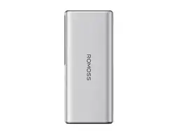 Зовнішній акумулятор (Power Bank) Romoss 20000mAh 130W Silver (PPU20)