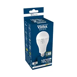 Лампа акумуляторна LED BASIS A80 12W E27 4000K Violux ( 829100 ) - мініатюра 2