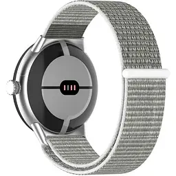 Ремінець DK Nylon Sport Loop для Google Pixel Watch 1 / 2 (016453) (seashell) - мініатюра 2