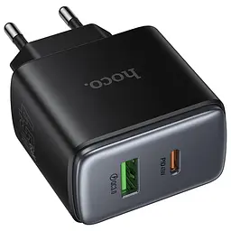 МЗП Hoco C158A Upgrade PD45W (1USB-A/1C) Black - мініатюра 2