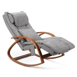 Масажер - крісло-гойдалка NAIPO Massage Rocking Chair для спіни з підігрівом, вібрацією та додатковою функцією масажу Шиатцу; - мініатюра 3