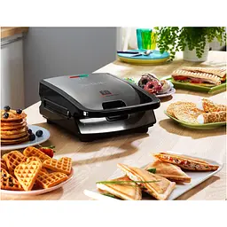 Мультимейкер Tefal Snack collection 700 Вт чорний (SW852D12) - мініатюра 4