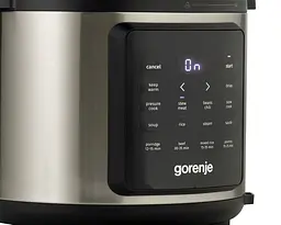 Мультиварка-скороварка GORENJE GMC6SBK - мініатюра 2
