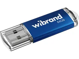 Флешка Wibrand 64 GB Cougar Blue USB 2.0 (WI2.0/CU64P1U)