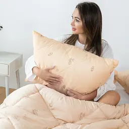 Подушка ТЕП Dream Collection Wool 50х70 см бежева (3-02621_00000) - мініатюра 7