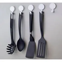 Набір настінних гачків Happy Life Small Hook 6 шт White [26035] - мініатюра 3