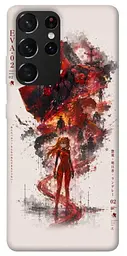 TPU чехол Demsky Red eclipse для Samsung Galaxy S21 Ultra