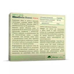 Родіола рожева Olimp Sport Nutrition Pure Herbs Rhodiola Rosea Premium, 30 капсул - мініатюра 2