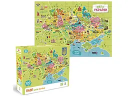 Пазл Мапа України, DoDo, 100 ел. - мініатюра 3