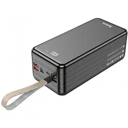 Зовнішній акумулятор Hoco DB21 large display power bank 80000mAh 6 портів 4USB Type-C Lightning 6931474767462 - мініатюра 3