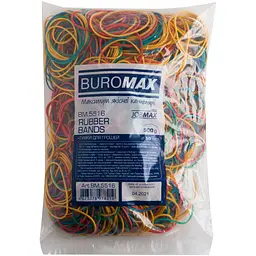 Гумки для грошей Buromax Jobmax 500 г асорті (BM.5516)