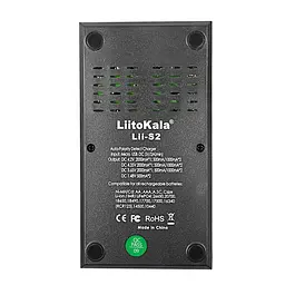 Зарядний пристрій LiitoKala Lii-S2, для акумуляторних батарей 18650, AA, AAA, універсальна зарядка - мініатюра 3