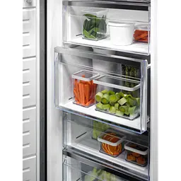 Морозильна камера Electrolux 186x60х65, 278л, E, NF, інв., нерж - мініатюра 4