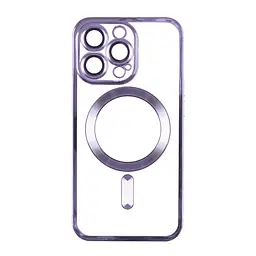 Чохол TPU Metallic Full Camera MagSafe Apple iPhone 13 Pro Max Purple
