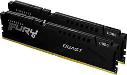 Пам'ять ПК DDR5 16GB KIT (8GBx2) 5200 FURY Beast Kingston teh0014351