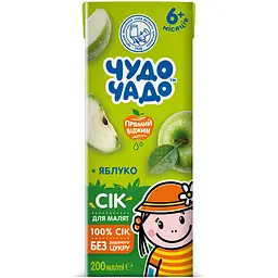 Сік Чудо-чадо Яблучний 200 мл