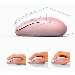 Мишка Ugreen MU105 Wireless Pink (90686) - мініатюра 4