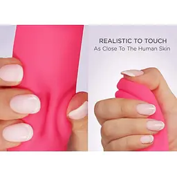 Водонепроникний вібратор Gjay Neon Rose Gvibe FT10431 89403 - мініатюра 7