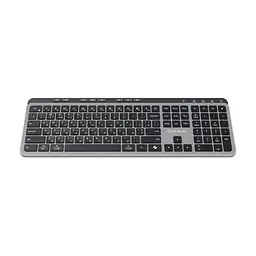 Клавіатура REAL-EL RK-737W Wireless/Bluetooth Black/Grey (EL123100060) - мініатюра 6