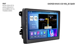 Штатна автомагнітола EasyGo M10-3-32-VSS_SE QLED Seat - мініатюра 2